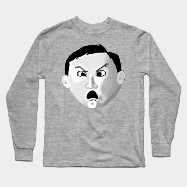 Angriest Boy Long Sleeve T-Shirt by childofthecorn